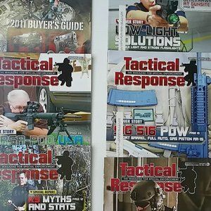 6 issues of Tactical Response Magazine, The Magazine for Special Enforcement -